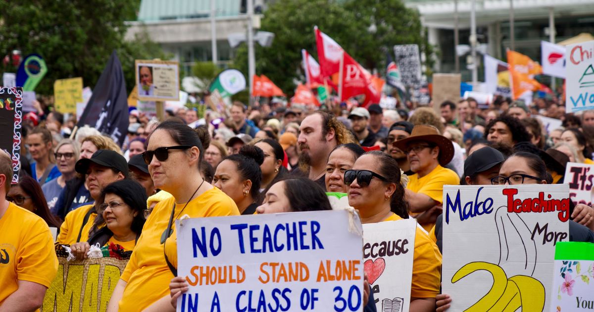 'More fair pay for our cares': The mega strike in photos