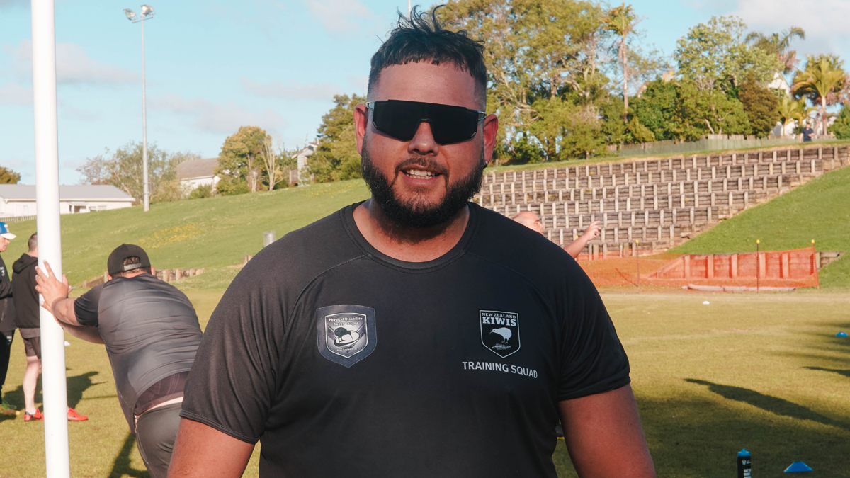 Photo of Captain of Whaikaha Kiwis, Mal Davis