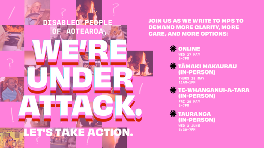 We're under attack - Take Action Tāmaki